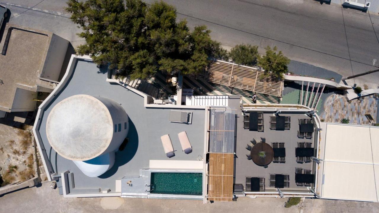 Lami Traditional Windmill - With Private Pool And Jacuzzi Pýrgos 外观 照片